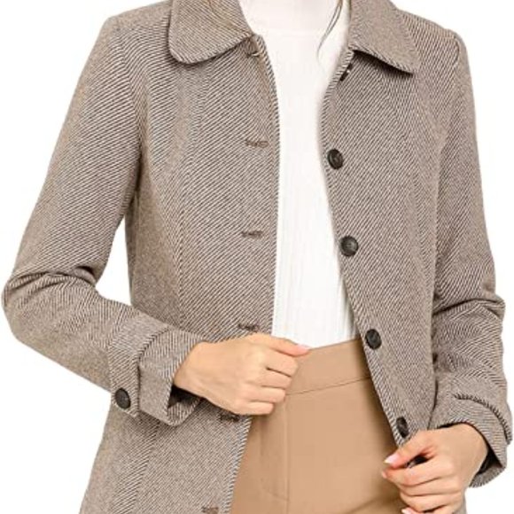 NWOT Single breasted overcoat size XS - Picture 2 of 12